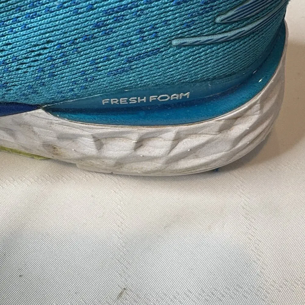 New Balance Womens Blue Fresh Foam 880v10 Running Shoes Size 5.5 Fitness Comfort